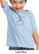 Kids Yoga T-shirt Warrior 2 Pose Meditation Toddler Tee Shirt