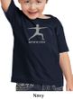 Kids Yoga T-shirt Warrior 2 Pose Meditation Toddler Tee Shirt