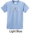 Kids Yoga T-shirt Warrior 2 Pose Meditation Youth Tee Shirt