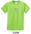 Kids Yoga T-shirt Warrior 2 Pose Meditation Youth Tee Shirt
