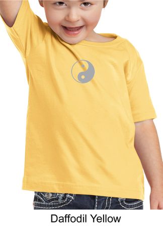 Kids Yoga T-shirt Yin Yang Meditation Toddler Tee Shirt