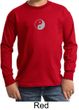 Kids Yoga T-shirt Yin Yang Meditation Youth Long Sleeve Shirt