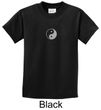 Kids Yoga T-shirt Yin Yang Meditation Youth Tee Shirt