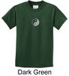 Kids Yoga T-shirt Yin Yang Meditation Youth Tee Shirt
