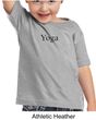 Kids Yoga T-shirt Yoga Logo Meditation Toddler Tee Shirt