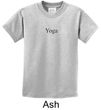 Kids Yoga T-shirt Yoga Logo Meditation Youth Tee Shirt