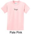 Kids Yoga T-shirt Yoga Logo Meditation Youth Tee Shirt