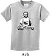 Kids Yoga Tee At Peace Buddha Youth T-shirt