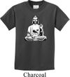 Kids Yoga Tee At Peace Buddha Youth T-shirt