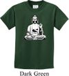 Kids Yoga Tee At Peace Buddha Youth T-shirt