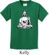 Kids Yoga Tee At Peace Buddha Youth T-shirt