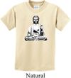 Kids Yoga Tee At Peace Buddha Youth T-shirt