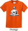 Kids Yoga Tee At Peace Buddha Youth T-shirt