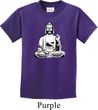 Kids Yoga Tee At Peace Buddha Youth T-shirt