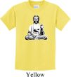 Kids Yoga Tee At Peace Buddha Youth T-shirt