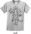 Kids Yoga Tee Black Sketch Ganesha Youth Shirt