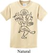 Kids Yoga Tee Black Sketch Ganesha Youth Shirt
