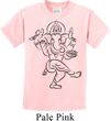 Kids Yoga Tee Black Sketch Ganesha Youth Shirt