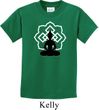 Kids Yoga Tee Buddha Lotus Pose Youth T-shirt
