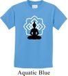 Kids Yoga Tee Buddha Lotus Pose Youth T-shirt