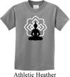 Kids Yoga Tee Buddha Lotus Pose Youth T-shirt