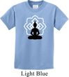 Kids Yoga Tee Buddha Lotus Pose Youth T-shirt