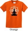 Kids Yoga Tee Buddha Lotus Pose Youth T-shirt