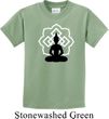 Kids Yoga Tee Buddha Lotus Pose Youth T-shirt