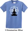Kids Yoga Tee Buddha Lotus Pose Youth T-shirt