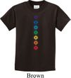 Kids Yoga Tee Diamond Chakras Youth T-shirt