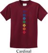 Kids Yoga Tee Diamond Chakras Youth T-shirt