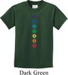 Kids Yoga Tee Diamond Chakras Youth T-shirt