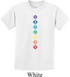 Kids Yoga Tee Diamond Chakras Youth T-shirt