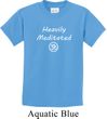 Kids Yoga Tee Heavily Meditated with OM Youth T-shirt