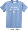 Kids Yoga Tee Heavily Meditated with OM Youth T-shirt