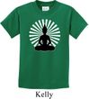 Kids Yoga Tee Meditating Buddha Youth T-shirt