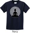 Kids Yoga Tee Meditating Buddha Youth T-shirt