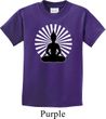 Kids Yoga Tee Meditating Buddha Youth T-shirt