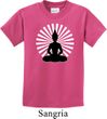 Kids Yoga Tee Meditating Buddha Youth T-shirt