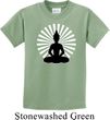 Kids Yoga Tee Meditating Buddha Youth T-shirt