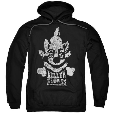 Killer Klowns From Outer Space Hoodie Kreepy Black Sweatshirt Hoody