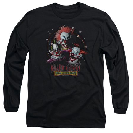 Killer Klowns From Outer Space Long Sleeve Shirt Killer Klowns Black Tee T-Shirt