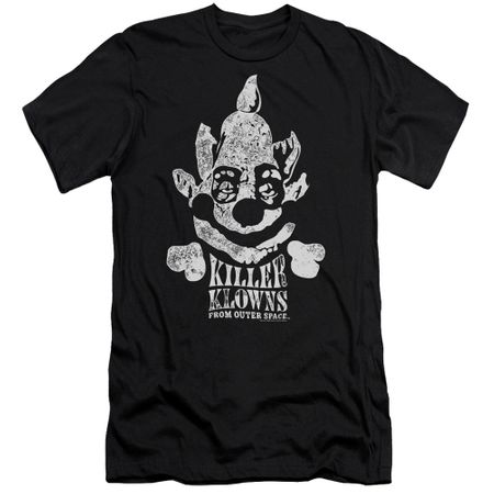 Killer Klowns From Outer Space Slim Fit Shirt Kreepy Black T-Shirt