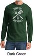 King Of The Grill Long Sleeve Shirt Barbecue Utensils Adult Shirt