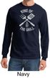 King Of The Grill Long Sleeve Shirt Barbecue Utensils Adult Shirt