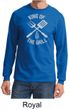 King Of The Grill Long Sleeve Shirt Barbecue Utensils Adult Shirt