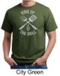 King Of The Grill Organic T-shirt Barbecue Utensils Adult Tee Shirt