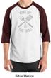 King Of The Grill Raglan Shirt Barbecue Utensils Adult Shirt