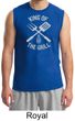 King Of The Grill Shooter Shirt Barbecue Utensils Adult Muscle Shirt