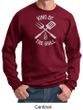 King Of The Grill Sweatshirt Barbecue Utensils Adult Sweat Shirt